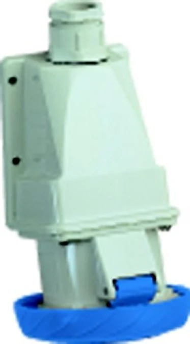 Gniazdo PratiKa ‑ śruby ‑ pod kątem ‑ 16A ‑ 2p+E ‑ 200…250 V AC ‑ ścienne PKF16W723