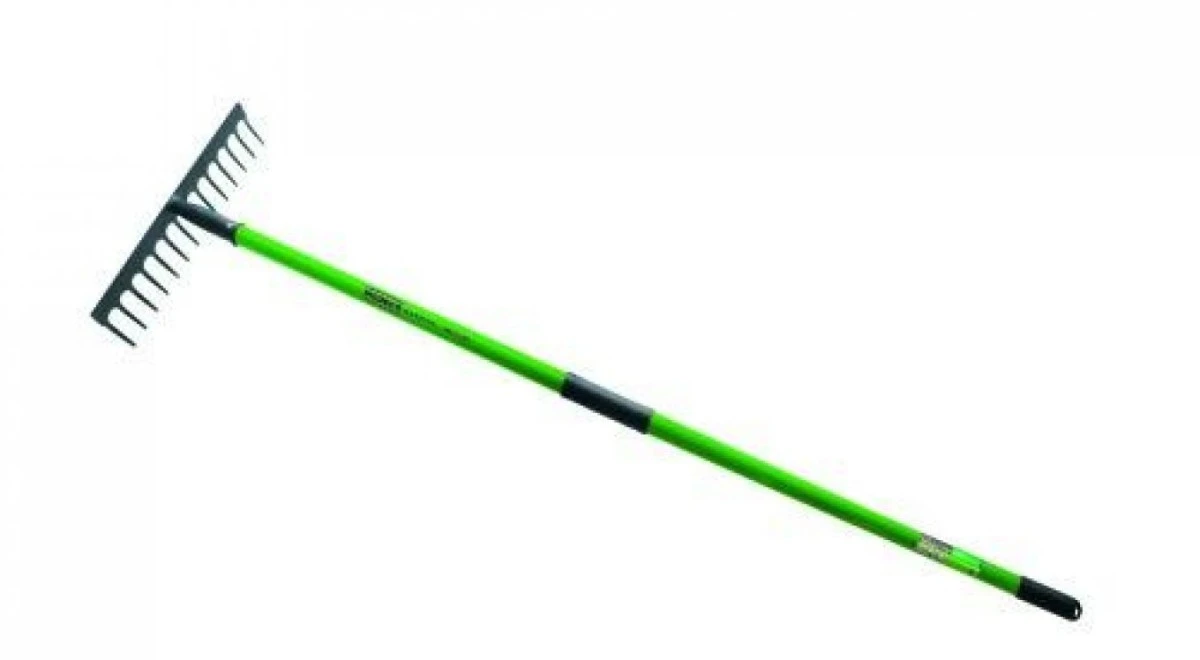Grabie 16 zębów trzonek fiberglass profilowany 1,5m Modeco Expert MN‑79‑406