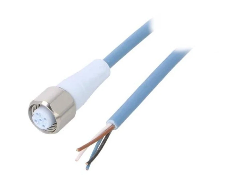 Gniazdo proste M12, P4 z przewodem o długości 20m 50VAC 7024‑12221‑3212000