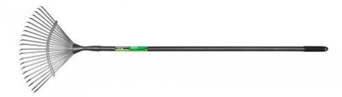Grabie do liści trzonek metal 22 zęby/45cm/1,5M Home Tools MN‑79‑512