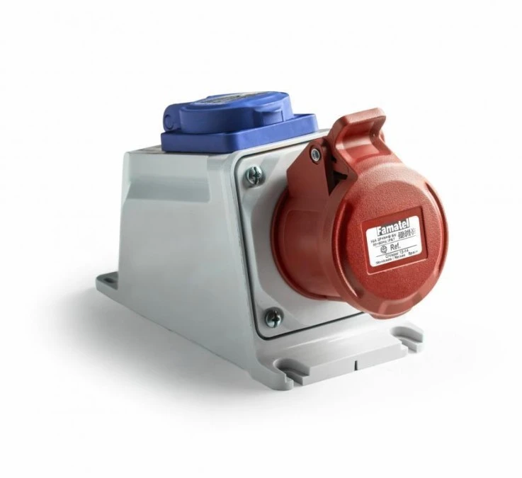 Gniazdo stałe 32A 5P 400V + GS*T IP54 gniazdo z bolcem 23626F