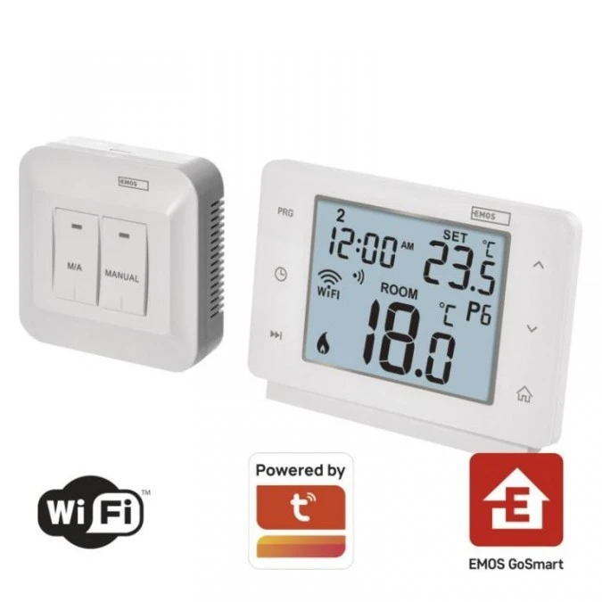 GoSmart Bezprzewodowy termostat pokojowy z Wi‑Fi P56211