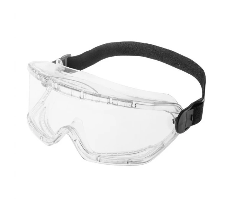 Gogle ochronne białe anty fog klasa odporności B 97‑513