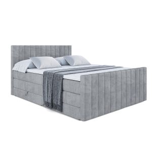 Łóżko kontynentalne z pojemnikiem i materacem H3|H4 EDITA-Z KING 140x200cm 208882 Łóżko kontynentalne z pojemnikiem i materacem H3|H4 EDITA-Z KING 140x200cm 208882