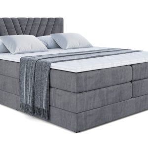 Łóżko kontynentalne z pojemnikiem i materacem H3|H4 ERNINA KING 140×200 cm 208266 Łóżko kontynentalne z pojemnikiem i materacem H3|H4 ERNINA KING 140×200 cm 208266