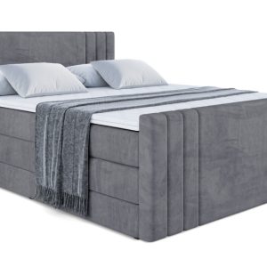 Łóżko kontynentalne z pojemnikiem i materacem H3|H4 IDRIKO-Z KING 120x200cm 237646 Łóżko kontynentalne z pojemnikiem i materacem H3|H4 IDRIKO-Z KING 120x200cm 237646