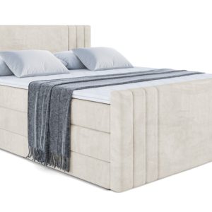 Łóżko kontynentalne z pojemnikiem i materacem H3|H4 IDRIKO-Z KING 140x200cm 237195 Łóżko kontynentalne z pojemnikiem i materacem H3|H4 IDRIKO-Z KING 140x200cm 237195