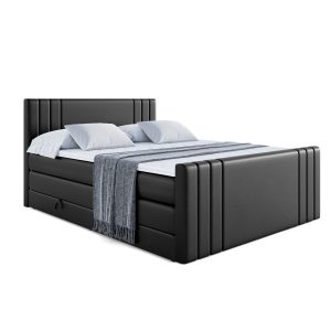 Łóżko kontynentalne z pojemnikiem i materacem H3|H4 IDRIKO-Z KING 180x200cm 237657 Łóżko kontynentalne z pojemnikiem i materacem H3|H4 IDRIKO-Z KING 180x200cm 237657