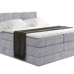 Łóżko kontynentalne z pojemnikiem i materacem H3|H4 LIRO KING 140×200 cm 525206 Łóżko kontynentalne z pojemnikiem i materacem H3|H4 LIRO KING 140×200 cm 525206