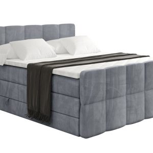 Łóżko kontynentalne z pojemnikiem i materacem H3|H4 LIRO-Z KING 140x200cm 525236 Łóżko kontynentalne z pojemnikiem i materacem H3|H4 LIRO-Z KING 140x200cm 525236