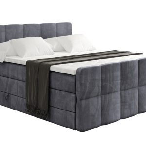 Łóżko kontynentalne z pojemnikiem i materacem H3|H4 LIRO-Z KING 140x200cm 525210 Łóżko kontynentalne z pojemnikiem i materacem H3|H4 LIRO-Z KING 140x200cm 525210