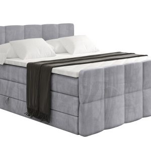 Łóżko kontynentalne z pojemnikiem i materacem H3|H4 LIRO-Z KING 140x200cm 525256 Łóżko kontynentalne z pojemnikiem i materacem H3|H4 LIRO-Z KING 140x200cm 525256