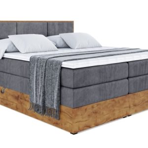 Łóżko kontynentalne z pojemnikiem i materacem H3|H4 LOLLI1 KING 160×200 cm 664522 Łóżko kontynentalne z pojemnikiem i materacem H3|H4 LOLLI1 KING 160×200 cm 664522