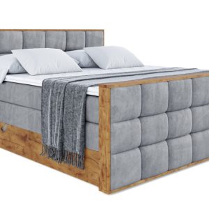 Łóżko kontynentalne z pojemnikiem i materacem H3|H4 LOLLI2-Z KING 140x200cm 654826 Łóżko kontynentalne z pojemnikiem i materacem H3|H4 LOLLI2-Z KING 140x200cm 654826