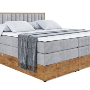 Łóżko kontynentalne z pojemnikiem i materacem H3|H4 LOLLI4 KING 140×200 cm 665995 Łóżko kontynentalne z pojemnikiem i materacem H3|H4 LOLLI4 KING 140×200 cm 665995