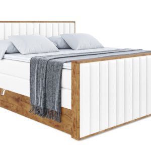 Łóżko kontynentalne z pojemnikiem i materacem H3|H4 LOLLI4-Z KING 180x200cm 654676 Łóżko kontynentalne z pojemnikiem i materacem H3|H4 LOLLI4-Z KING 180x200cm 654676