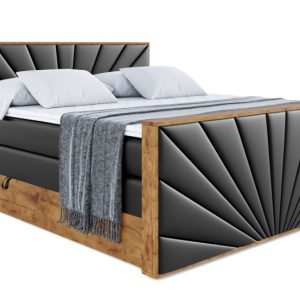 Łóżko kontynentalne z pojemnikiem i materacem H3|H4 LOLLI6-Z KING 140x200cm 654903 Łóżko kontynentalne z pojemnikiem i materacem H3|H4 LOLLI6-Z KING 140x200cm 654903