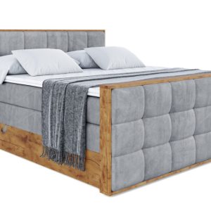 Łóżko kontynentalne z pojemnikiem i materacem H3|H4 LOLLI7-Z KING 120x200cm 654663 Łóżko kontynentalne z pojemnikiem i materacem H3|H4 LOLLI7-Z KING 120x200cm 654663