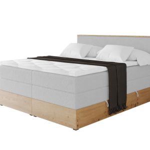 Łóżko kontynentalne z pojemnikiem i materacem H3|H4 LOLLI9 KING 140×200 991987