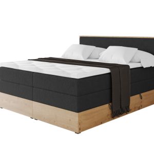 Łóżko kontynentalne z pojemnikiem i materacem H3|H4 LOLLI9 KING 180×200 992014