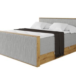 Łóżko kontynentalne z pojemnikiem i materacem H3|H4 LOLLI9-Z KING 160×200 992123 Łóżko kontynentalne z pojemnikiem i materacem H3|H4 LOLLI9-Z KING 160×200 992123