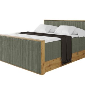 Łóżko kontynentalne z pojemnikiem i materacem H3|H4 LOLLI9-Z KING 160×200 992162 Łóżko kontynentalne z pojemnikiem i materacem H3|H4 LOLLI9-Z KING 160×200 992162