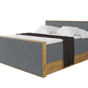 Łóżko kontynentalne z pojemnikiem i materacem H3|H4 LOLLI9-Z KING 180×200 992263 Łóżko kontynentalne z pojemnikiem i materacem H3|H4 LOLLI9-Z KING 180×200 992263
