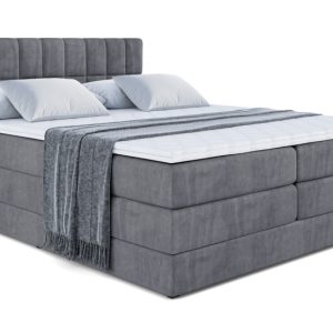 Łóżko kontynentalne z pojemnikiem i materacem H3|H4 MIAMI KING 180×200 cm 208528 Łóżko kontynentalne z pojemnikiem i materacem H3|H4 MIAMI KING 180×200 cm 208528
