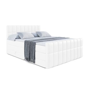 Łóżko kontynentalne z pojemnikiem i materacem H3|H4 MIAMI-Z KING 180x200cm 235738 Łóżko kontynentalne z pojemnikiem i materacem H3|H4 MIAMI-Z KING 180x200cm 235738