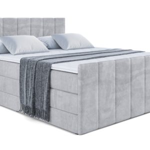 Łóżko kontynentalne z pojemnikiem i materacem H3|H4 MOETI-Z KING 140x200cm 235386 Łóżko kontynentalne z pojemnikiem i materacem H3|H4 MOETI-Z KING 140x200cm 235386