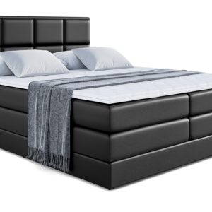 Łóżko kontynentalne z pojemnikiem i materacem H3|H4 NOVA KING 180×200 cm 443518 Łóżko kontynentalne z pojemnikiem i materacem H3|H4 NOVA KING 180×200 cm 443518