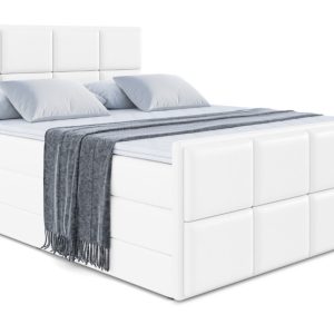 Łóżko kontynentalne z pojemnikiem i materacem H3|H4 NOVA-Z KING 160x200cm 443559 Łóżko kontynentalne z pojemnikiem i materacem H3|H4 NOVA-Z KING 160x200cm 443559