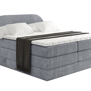 Łóżko kontynentalne z pojemnikiem i materacem H3|H4 NOX KING 180×200 cm 526671 Łóżko kontynentalne z pojemnikiem i materacem H3|H4 NOX KING 180×200 cm 526671