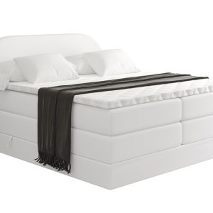 Łóżko kontynentalne z pojemnikiem i materacem H3|H4 NOX KING 180×200 cm 526682 Łóżko kontynentalne z pojemnikiem i materacem H3|H4 NOX KING 180×200 cm 526682