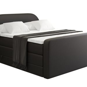 Łóżko kontynentalne z pojemnikiem i materacem H3|H4 NOX-Z KING 180x200cm 524771 Łóżko kontynentalne z pojemnikiem i materacem H3|H4 NOX-Z KING 180x200cm 524771