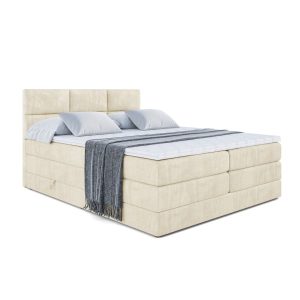 Łóżko kontynentalne z pojemnikiem i materacem H3|H4 OHIO KING 140×200 cm 208465 Łóżko kontynentalne z pojemnikiem i materacem H3|H4 OHIO KING 140×200 cm 208465