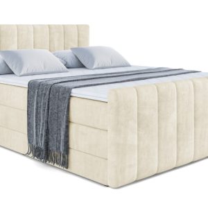 Łóżko kontynentalne z pojemnikiem i materacem H3|H4 OTTA-Z KING 140x200cm 234925 Łóżko kontynentalne z pojemnikiem i materacem H3|H4 OTTA-Z KING 140x200cm 234925