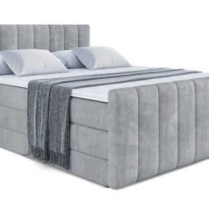 Łóżko kontynentalne z pojemnikiem i materacem H3|H4 OTTA-Z KING 160x200cm 234924 Łóżko kontynentalne z pojemnikiem i materacem H3|H4 OTTA-Z KING 160x200cm 234924