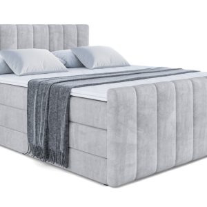 Łóżko kontynentalne z pojemnikiem i materacem H3|H4 OTTA-Z KING 160x200cm 234936 Łóżko kontynentalne z pojemnikiem i materacem H3|H4 OTTA-Z KING 160x200cm 234936