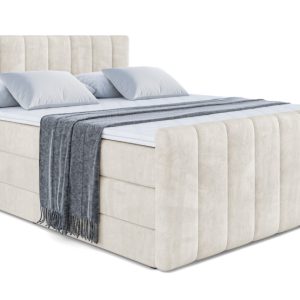 Łóżko kontynentalne z pojemnikiem i materacem H3|H4 OTTA-Z KING 160x200cm 234937 Łóżko kontynentalne z pojemnikiem i materacem H3|H4 OTTA-Z KING 160x200cm 234937