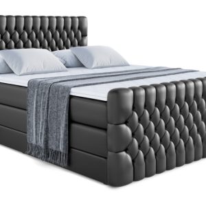Łóżko kontynentalne z pojemnikiem i materacem H3|H4 SERENE-Z KING 140x200cm 654697 Łóżko kontynentalne z pojemnikiem i materacem H3|H4 SERENE-Z KING 140x200cm 654697