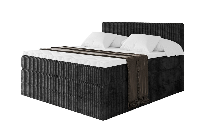 Łóżko kontynentalne z pojemnikiem i materacem H3|H4 TOLO KING 200x200cm 664110