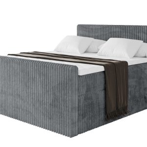 Łóżko kontynentalne z pojemnikiem i materacem H3|H4 TOLO-Z KING 140x200cm 666127 Łóżko kontynentalne z pojemnikiem i materacem H3|H4 TOLO-Z KING 140x200cm 666127