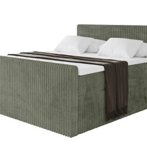 Łóżko kontynentalne z pojemnikiem i materacem H3|H4 TOLO-Z KING 200x200cm 666102 Łóżko kontynentalne z pojemnikiem i materacem H3|H4 TOLO-Z KING 200x200cm 666102