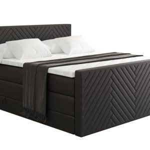 Łóżko kontynentalne z pojemnikiem i materacem H3|H4 VEXA-Z KING 140x200cm 525166 Łóżko kontynentalne z pojemnikiem i materacem H3|H4 VEXA-Z KING 140x200cm 525166