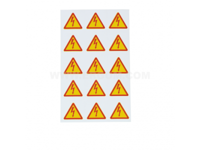 Znaki samoprzylepne ZS 12 LIGHTNING | E04ZP-02030200400 Ergom