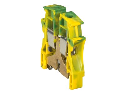 Złączka Viking 1 torowa 35mm2, metalowa podstawa, żółto-zielona (dla obwodów ochronnych) | 037175 Legrand
