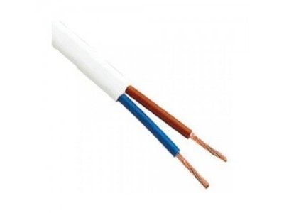 Przewód mieszkaniowy H03VV-F (OMY) 2×1,0 300/300V KRĄŻEK | WCB4002D005BF0O Eltrim