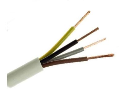 Przewód mieszkaniowy H03VV-F (OMY) 4×0,75 żo 300/300V KRĄŻEK | WCB4004C005BF0J Eltrim