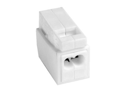 Złączka zaciskowa Easy Link 0,5-2,5mm2, 2-polowa PC302-CL, biała | 89007006 Simet